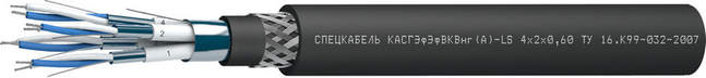 Кабель КАСГЭфЭфВКВнг(А)-LS
