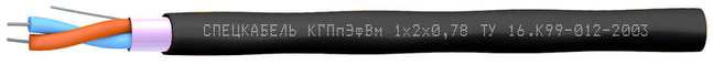 Кабель КГПпЭфВм