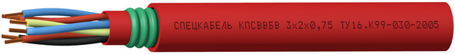 Кабель КПСВВБВ