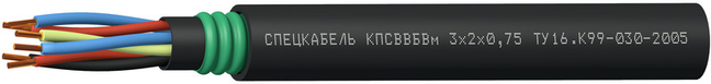 Кабель КПСВВБВм