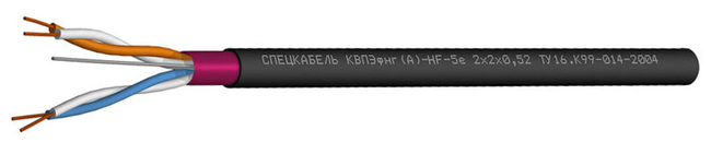 Кабель КВПЭфнг(А)-HF-5e